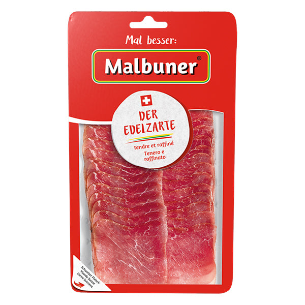 Der Edelzarte, das besonders schlanke Mohrenkarree aus dem edelsten Stück vom Schwein enthält nur 3% Fett.