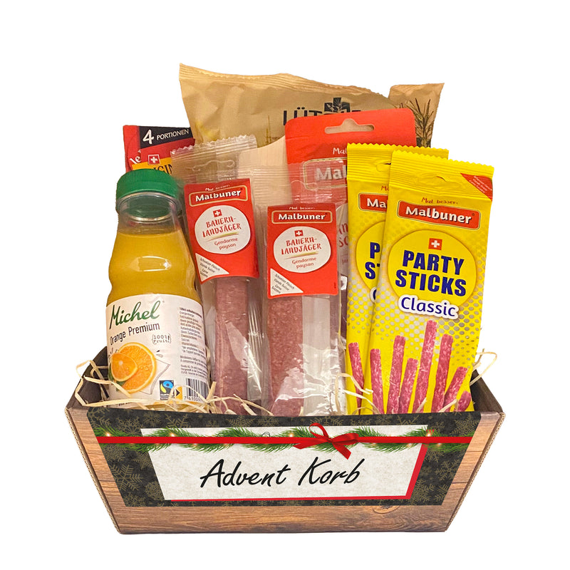 Malbuner Advent Korb