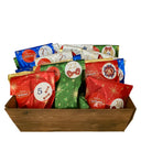 Malbuner Adventskalender Korb