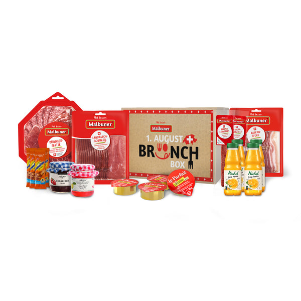 Malbuner 1. August Brunch Box Produktabbildung