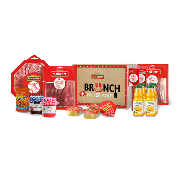 Malbuner 1. August Brunch Box Produktabbildung