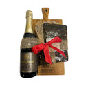 Malbuner lard aux herbes - Fürsten von Liechtenstein Premier Brut - Planche apéro Malbuner - en chêne