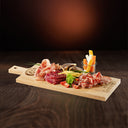 Malbuner jambon de campagne - Freixenet Cava - Planche à découper ronde - érable