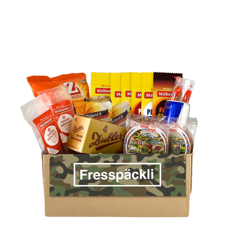 «paquet de gourmand» pour soldat avec livraison gratuite à l’adresse militaire