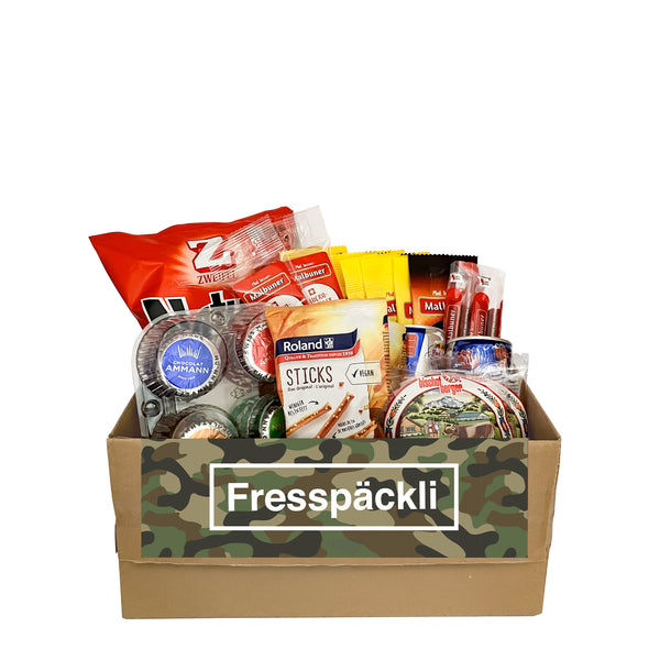 Malbuner Fresspäckli mit gratis Lieferung an Militäradresse