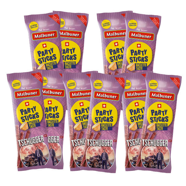 Malbuner Party Sticks Pack de fan Tschugger