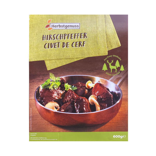 Herbstgenuss Hirschpfeffer 600g