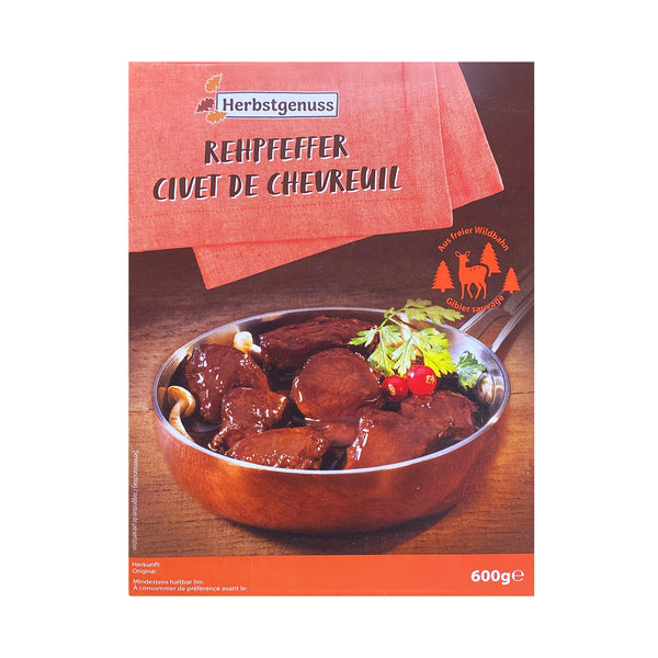 Herbstgenuss Rehpfeffer 600g