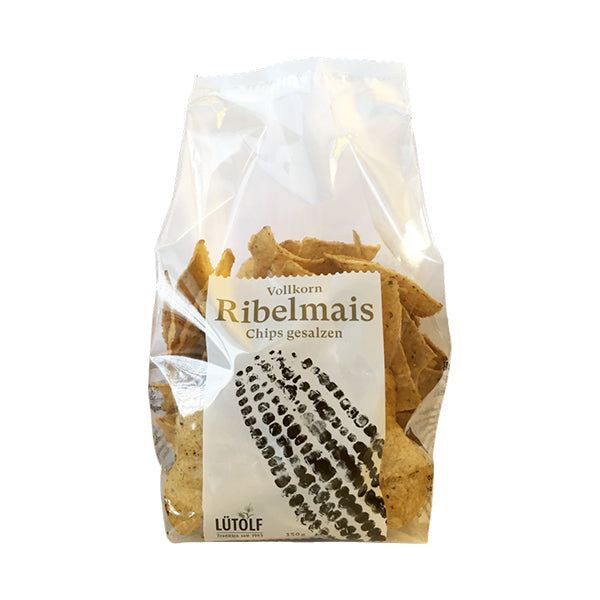 Rheintaler Ribelmais Chips gesalzen
