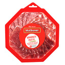 Die Bündnerplatte von Malbuner besteht aus dem klassischen Bündner "Grisoni" (Salami), Bündnerfleisch, Bündner Coppa sowie Bündner Hobelschinken.