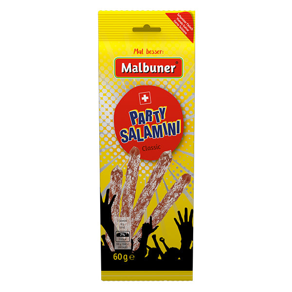 Malbuner Party Salamini, der Snack- Geheimtipp für Geniesser